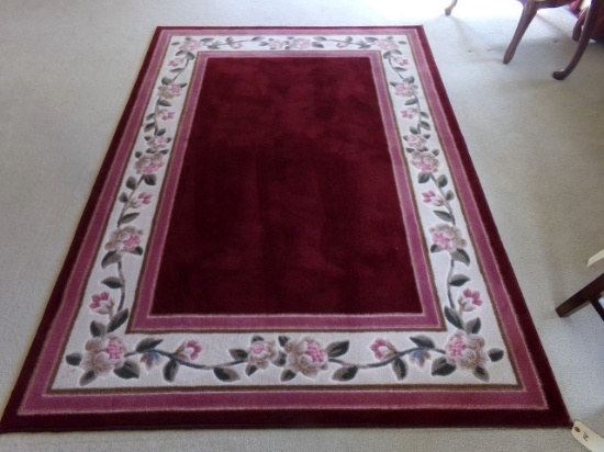 RUG APPROXIMATELY 7 1/2 BY 5 1/2
