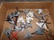 BOX LOT OF MINIATURE FIGHTER PLANES APPROXIMATELY 15