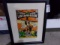 COMIC BOOK FRAMED UNDER GLASS AN EPIC OF OUR TIME GREEN LANTERN CO STARRING