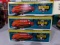 FIVE NEW IN BOX 1939 TEXACO DODGE AIRFLOW COIN BANK WITH KEY DIE CAST METAL