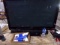 PANASONIC HD PLASMA TV WITH SOUND BAR AND REMOTES APPROX 50 INCH
