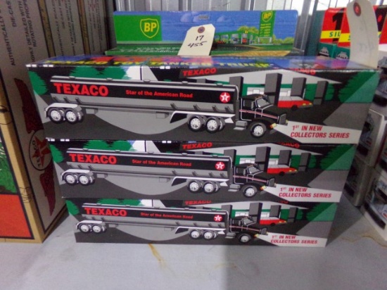 SIX NEW IN BOX 1994 TEXACO TOY TANKER TRUCKS 1ST IN COLLECTOR SERIES