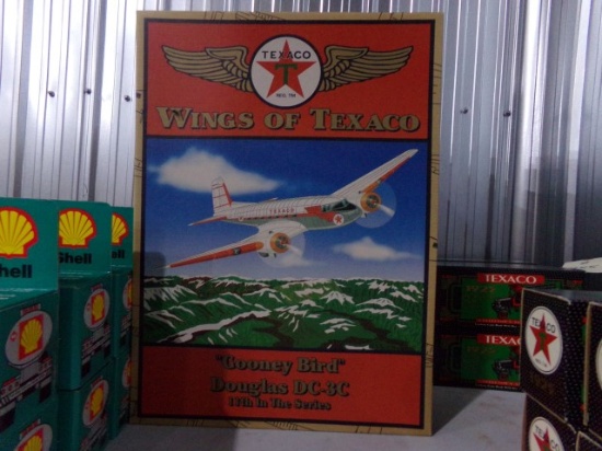 THREE NEW IN BOX WINGS OF TEXACO GOONEY BIRD DOUGLAS DC 3C 11TH IN THE SERI