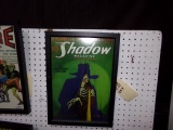 THE SHADOW MAGAZINE REPRODUCTION 1933 FRAMED POSTER APPROX 17 X 12