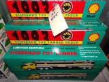 FIVE NEW IN BOX 1993 SILVERADO TOY TANKER TRUCKS SHELL 1ST IN SERIES LIMITE