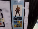 FRAMED UNDER GLASS POSTER DOC SAVAGE MAN OF BRONZE SIGNED BY RON ELY WHO PL