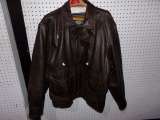 LEATHER COAT BY ADVERTURE BOUND ORIGINALS WILSONS LEATHER SIZE 2XLT MENS