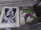 TWO STERNANKO BOOKS GRAPHIC NARRATIVE AND HULK