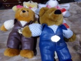 COLLECTION OF ELVIS TEDDY BEARS BLUE SUEDE SHOES ARE YOU LONESOME TONIGHT L