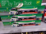 SIX NEW IN BOX LIMITED EDITION BP TOY TANKER TRUCKS WIRED REMOTE CONTROL