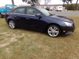 #1302 2011 CHEVY CRUZE LTZ 151663 MILES AUTO TRANS SUNROOF HEATED AND COOLE