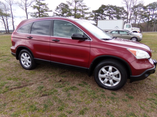 #2603 2009 HONDA CRV 4 WD 180416 MILES 2.4 ENG AUTO TRANS SUNROOF CRUISE RE