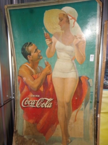 AUCTION-BEER ADVERTISING & ANTIQUE COLLECTIBLES