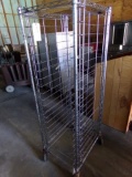 SYSCO WIRE SHEET TRAY RACK 20 TIER ON CASTERS