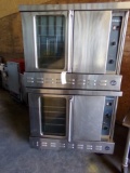 US RANGE ALCO DBL STACK CONVECTION OVENS TOP MOD CG2 SN 301673 99D9 NATURAL