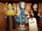 COLLECTION OF SIX DOLLS ALL APPROXIMATELY 10