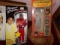 MICHAEL JACKSON SUPER STAR OF THE 80S DOLL NEW IN BOX AND LITTLE MISS MARKE