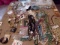 LARGE LOT COSTUME JEWELRY NECKLACES PINS EARRINGS AND MORE