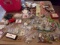 LARGE LOT COSTUME JEWELRY NECKLACES PINS EARRINGS AND MORE