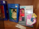 COLLECTION OF GINNY DOLLS NEW IN BOX INCLUDING OO LA LA SASSON COMMUNION AN