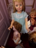 THUMBELINA DOLL IN BOX AND TWO LARGE DOLLS ONE DOLL IS APPROX 33