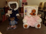 BOYDS ALEX AND NIKITA 1999 LIMITED EDITION TEDDY BEARS NEW IN BOX AND LIZA