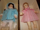 FOUR SUZANNE GIBSON DOLLS APPROXIMATELY 22