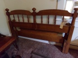 MAPLE FULL SIZE HEADBOARD AND FOOTBOARD