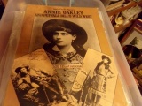 TWO BOXES OF BOOKS AND MAGAZINES INCLUDING ANNIE OAKLEY AND BUFFALO BILL CO