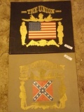 TWO RECORD ALBUM BOOKS 1861-1865 THE UNION AND THE CONFEDERACY BY RICHARD B