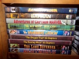 COLLECTION OF APPROXIMATELY 25 DVD MOVIES INCLUDING TO INCLUDE BATMAN AND R