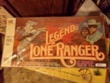 THE LEGEND OF THE LONE RANGER BOARD GAME BY MILTON BRADLEY