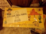 HAVE GUN WILL TRAVEL BOARD GAME BY PARKER BROTHERS AND CBS TELEVISION WIRE