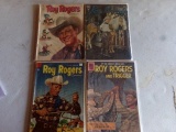 FOUR COMIC BOOKS DELL ROY ROGERS INCLUDING THREE TITLED ROY ROGERS AND ONE