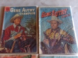 FOUR COMIC BOOKS ALL DELL GENE AUTRY