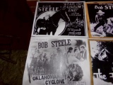 TEN COPIES OF MOVIE POSTERS 14X11 BOB STEELE THE CARSON CITY KID THE GREAT