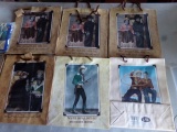 SIX GIFT BAGS WITH ROY ROGERS  AND DALE EVANS SMALL LONE RANGER GIFT BAGS A