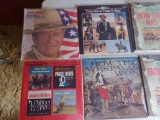 12 VINYL ALBUMS INCLUDING 5 HOW THE WEST WAS WON AND JOHN WAYNE AMERICA WHY