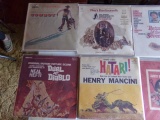 13 VINYL ALBUMS INCLUDING COWBOY DUAL AT DIABLO BUTCH CASSIDY AND SUNDANCE