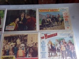 EIGHT MOVIE POSTERS 14 X 11 INDIAN UPRISING THE RAIDERS SADDLE TRAMP BRIDE