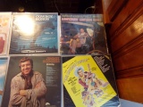 12 VINYL ABLUMS TO INCLUDE 2 WESTERN FAVORITES REX TRAILER DIAMOND HEAD SOU