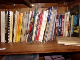 SHELF LOT OF WESTERN BOOKS AND DICK TRACY JOHN FORD DALE EVANS TRAIL DUST M