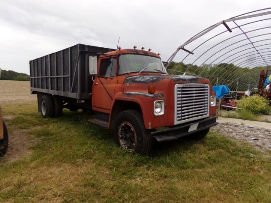 INTERNATIONAL LOADSTAR 1700  VIN 10672CHA50104 WITH 18' DUMP BODY 6 WHEELER