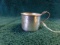 STERLING CHILDS CUP APPROX 1 1/2 INCH TALL LUNT STERLING 551 M .97 TROY OZ