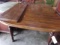 PINE DINING ROOM TABLE WITH EXTRA LEAF