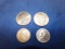 1922 PEACE DOLLAR 1951 BEN FRANKLIN 1/2 DOLLAR 1971 KENNEDY 1/2 DOLLAR 1976