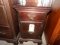 MAHOGANY SINGLE DRAWER SINGLE DOOR NIGHT STAND