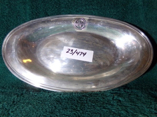 STERLING DISH TROPHY INSCRIBED LOARDSHIP 1949 NATIONAL SKEET SHOOTING ASSOC