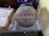 VINTAGE STORE COUNTER TOP GLORY COCOANUT OIL SOAP DISPENSER