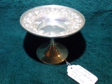 STIEFF STERLING PEDESTAL BOWL 4 INCH TALL 5.30 T OZ